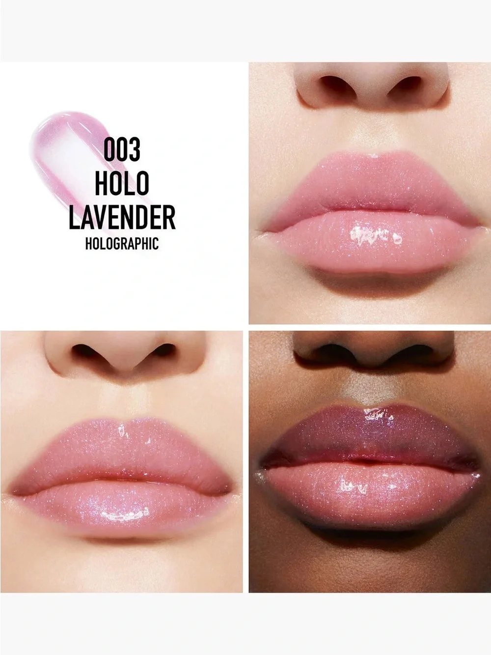 NIB $42 Dior Addict Lip Maximizer. 003. Holo Lavender.